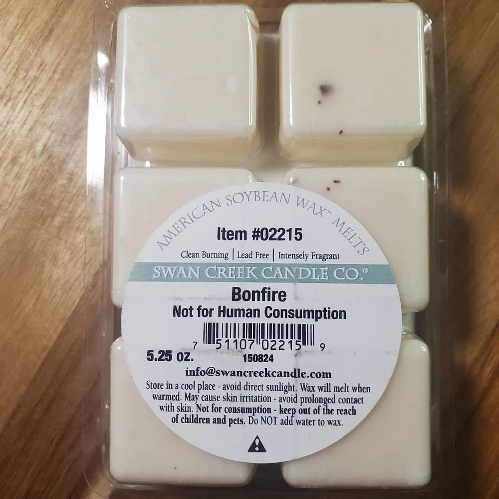 BONFIRE by SWAN CREEK CANDLE CO Herbal Melts 100% Natural Wax 5.25 oz NEW in Box